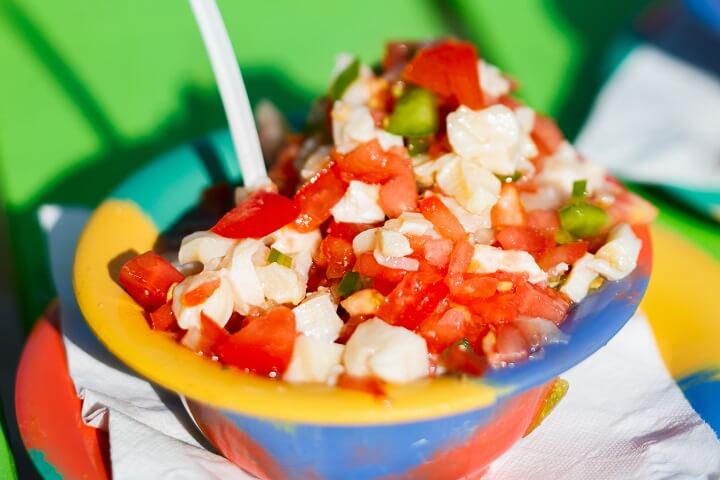 Bahamian Conch Salad - Taste the Islands