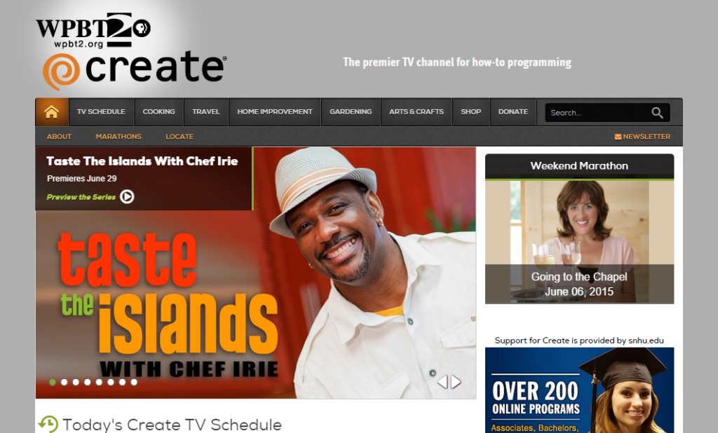 Create TV Welcomes 