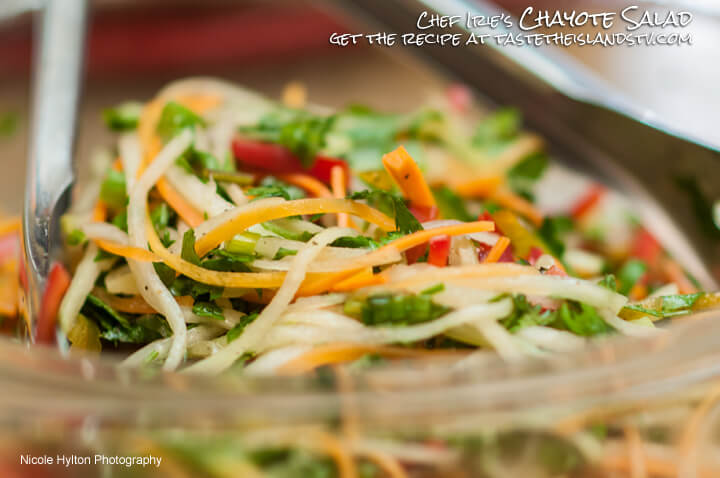 Chef Irie's Chayote Salad - Caribbean Salads