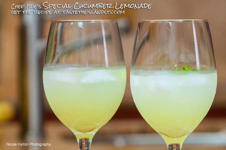 Cucumber-Lemonade-Chef-Irie - Caribbean Recipes