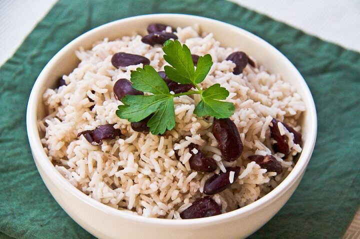Jamaican Rice and Peas Recipe - Caribbean Sides Dishes