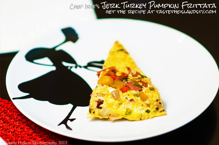 Mother's Day Breakfast ideas - Caribbean Jerk Turkey Pumpkin Frittatas