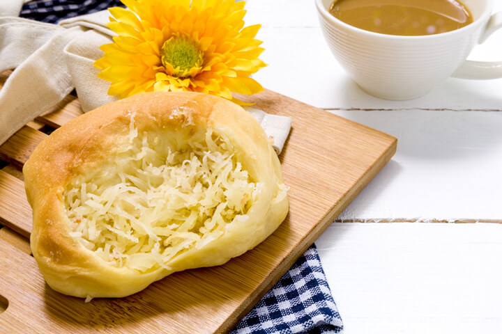 Pan de Coco or Coconut Bread