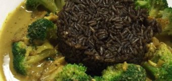 Djon Djon Rice (Haitian Mushroom Rice)